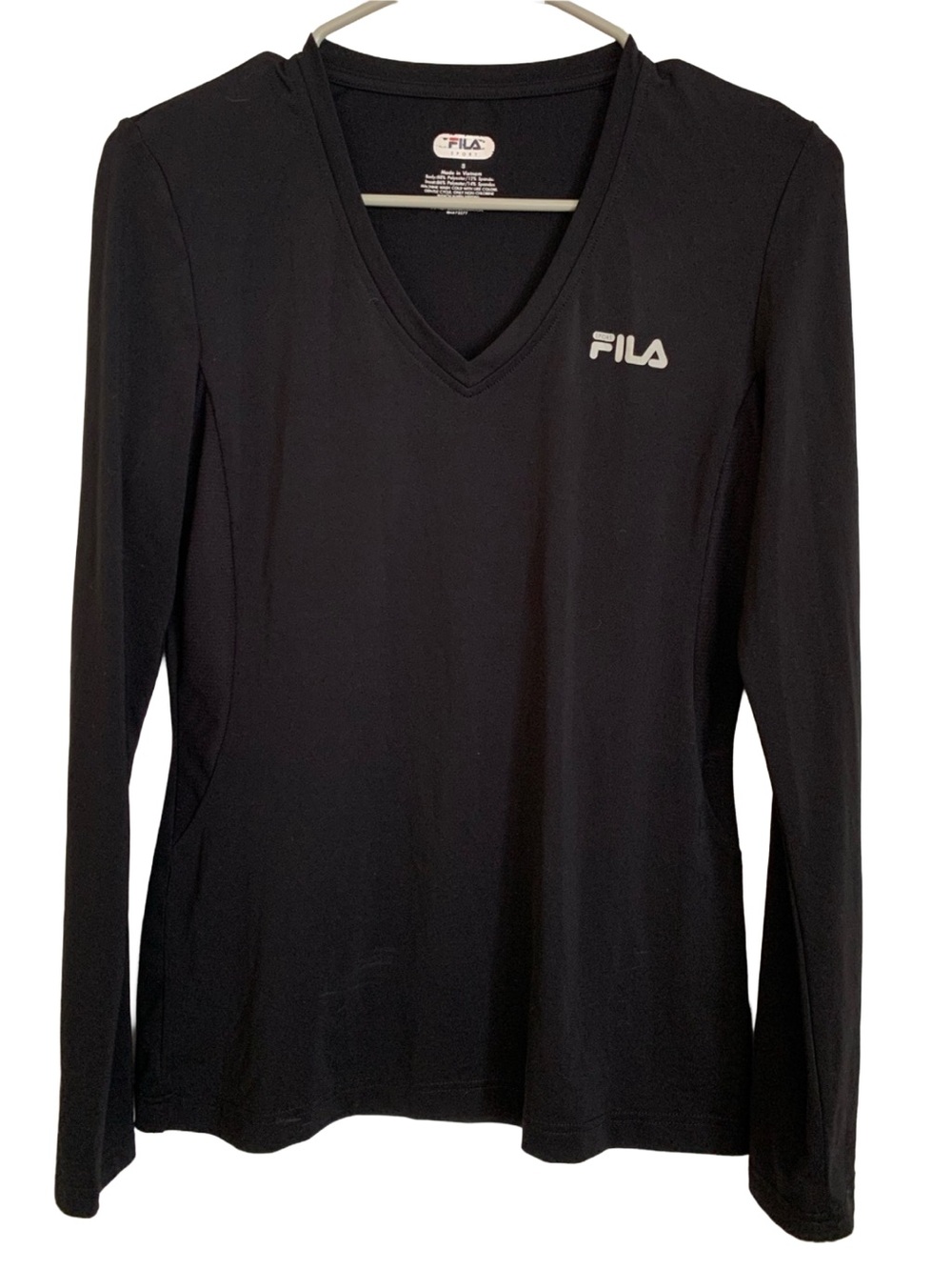 FILA Sport Performance Black Pullover Long Sleeve